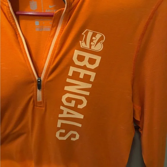 Dri fit Nike Bengals quarter zip - Picture 2 of 7